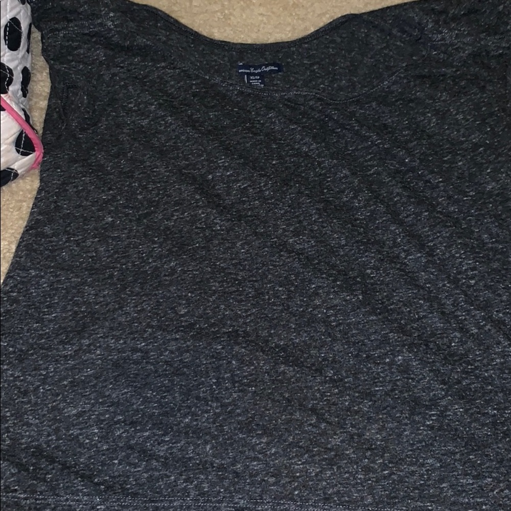 Open back shirt